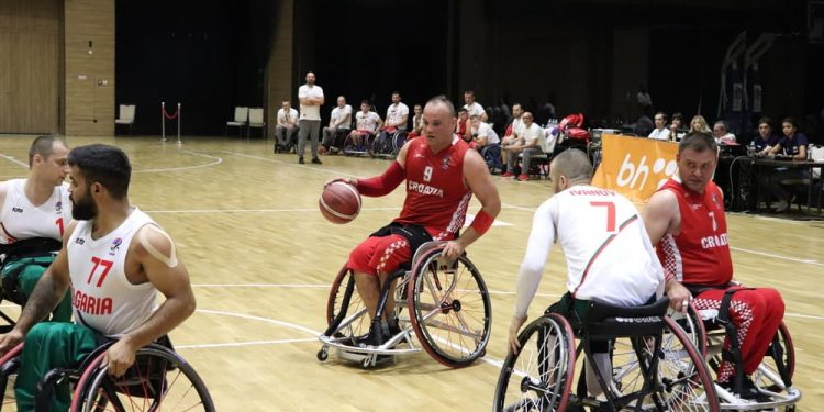 Hrvatska reprezentacija košarkaša u kolicima pobijedila Bugarsku i osigurala plasman u četvrtfinale