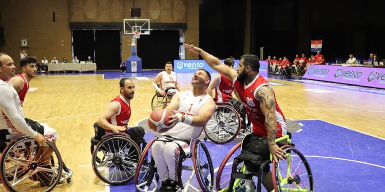 Hrvatska reprezentacija košarkaša u kolicima poražena u četvrtfinalu Europskog prvenstva