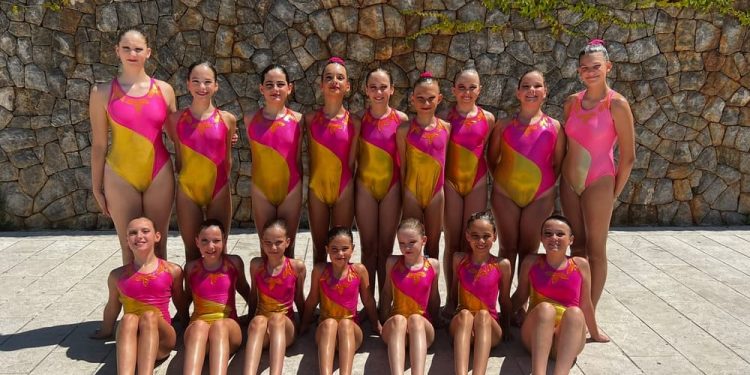 Sjajan nastup kadetkinja Primorje Aqua Marisa na državnom prvenstvu u umjetničkom plivanju