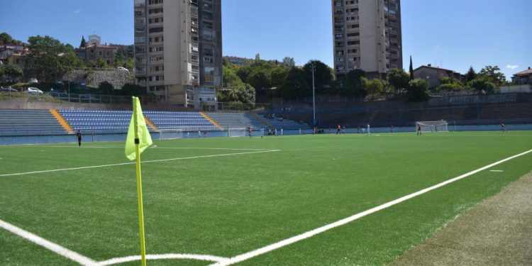Obnovljeno Nogometno igralište Robert Komen na riječkim Podmurvicama