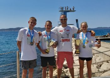 Plivači Primorja uspješni na jubilarnom izdanju maratona Preko-Zadar
