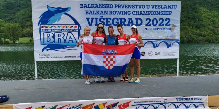 Veslači Jadrana zapaženi na Prvenstvu Balkana