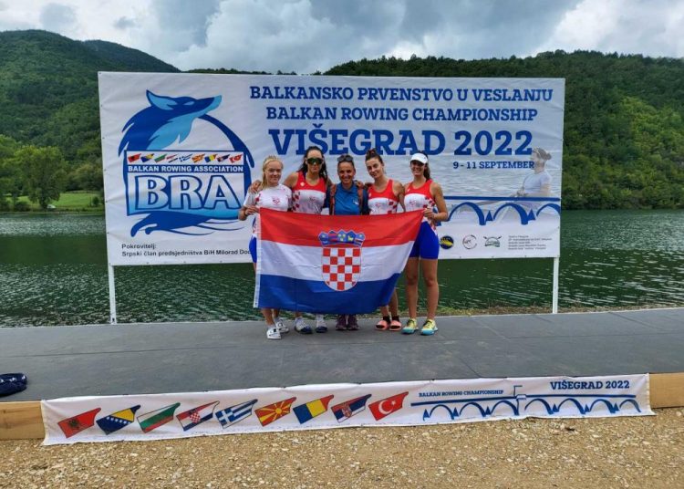 Veslači Jadrana zapaženi na Prvenstvu Balkana