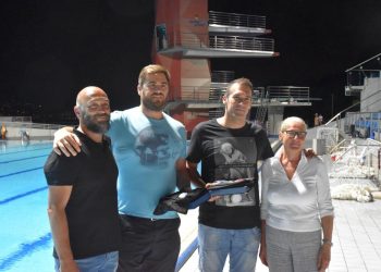 “Zlatni” vaterpolisti Ivan Krapić i Josip Vrlić svečano dočekani na Bazenima Kantrida