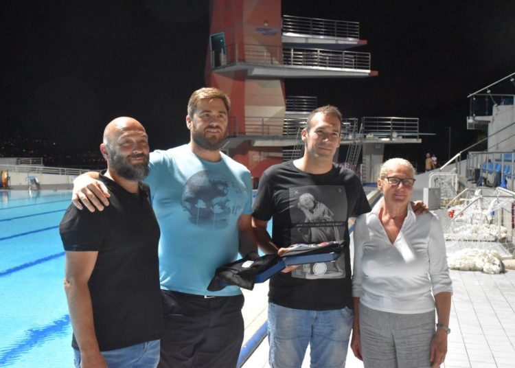 “Zlatni” vaterpolisti Ivan Krapić i Josip Vrlić svečano dočekani na Bazenima Kantrida
