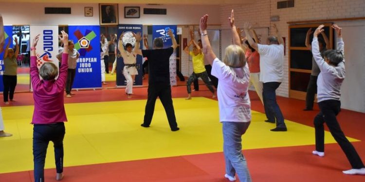 Umirovljenički judo na Kantridi