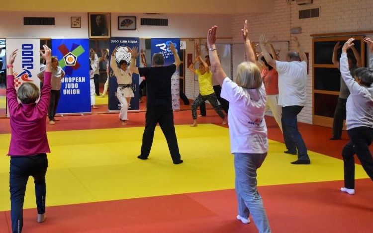 Umirovljenički judo na Kantridi