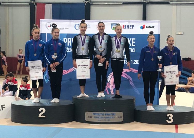 Gimnastičarke Vite uvjerljive na Višebojskom PH u Zagrebu