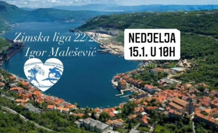 Peto kolo Zimske lige u trčanju u Bakru