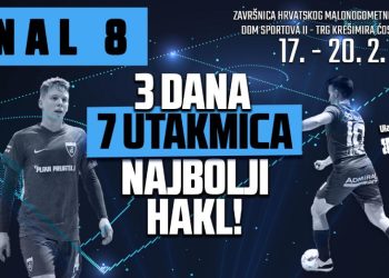 Malonogometni majstori u zagrebačkom Domu sportova