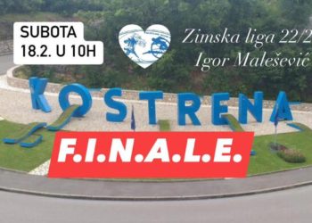 Finale Riječke zimske lige u trčanju u Kostreni
