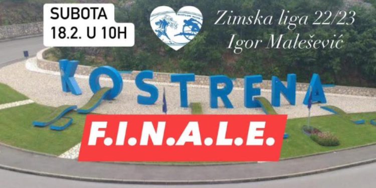 Finale Riječke zimske lige u trčanju u Kostreni
