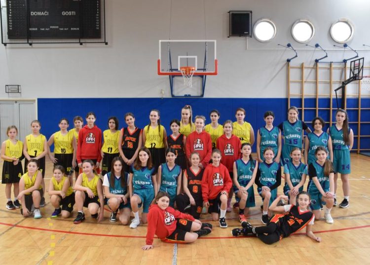Djevojčice KK “Viškovo” najbolje na prvom turniru ženskih klubova PGŽ