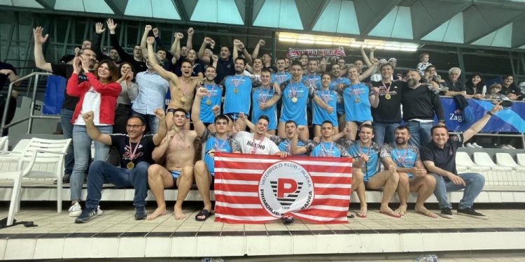 Pobjedom na peterce protiv zagrebačke Mladosti, vaterpolisti Primorja EB brončani u Prvenstvu Hrvatske!