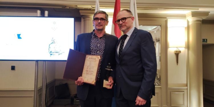 Istaknuti riječki sportski djelatnik Darko Ivošević dobitnik nagrade HOO-a “Milan Neralić”