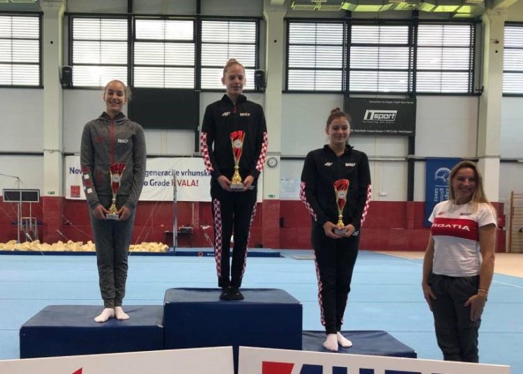 Gimnastičarka riječke Vite Mila Prpić pobjednica CRO – GYM juniorske lige
