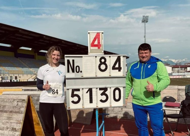 Atletičarka Kvarnera Laura Štefanac postavila svjetski rekord u bacanju koplja za gluhe!