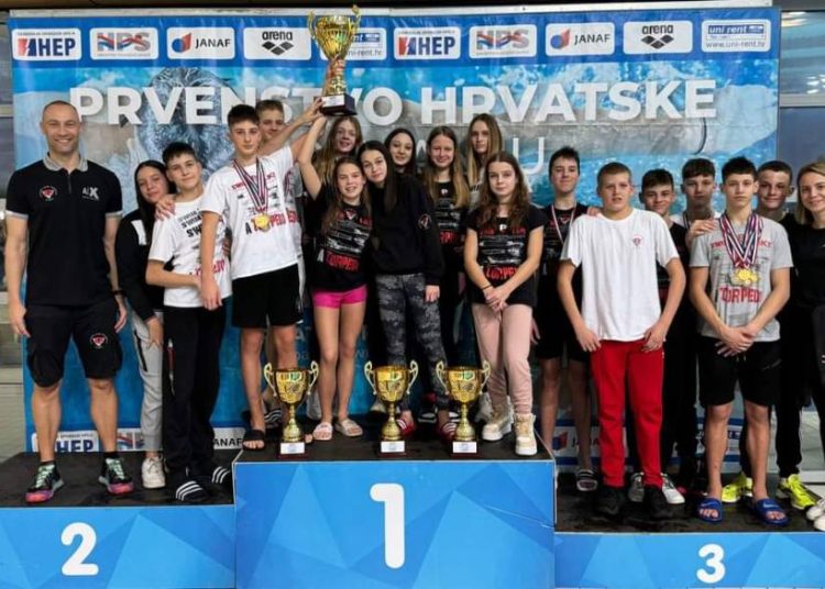 Kadeti Plivačkog kluba Primorje odlični na Prvenstvu Hrvatske u Zadru!