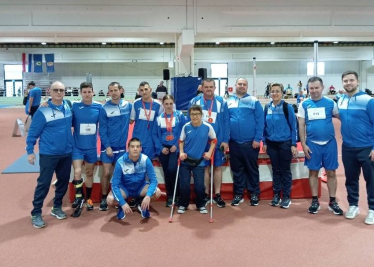 Članovi Paraatletskog kluba Srce uspješni u 1. kolu Hrvatske paraatletske lige