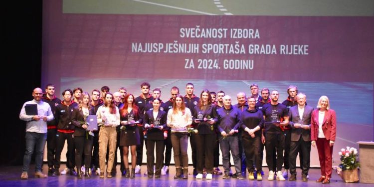 Sara Kolak i Petar Klovar najbolji sportaši grada Rijeke u 2024. godini, kuglačice Mlake i vaterpolisti Primorje EB trijumfirali u ekipnoj konkurenciji