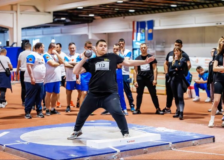 Član riječkog PAK-a Merdijan Beqiri najbolji u bacanju kugle u 1. kolu Hrvatske paraatletske lige