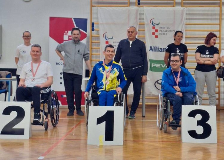 Prva zlatna medalja za Boccia klub Viškovo!
