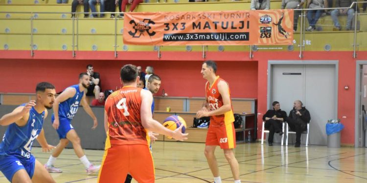 U Matuljima održan košarkaški turnir iz serije CRO 3×3 TOUR