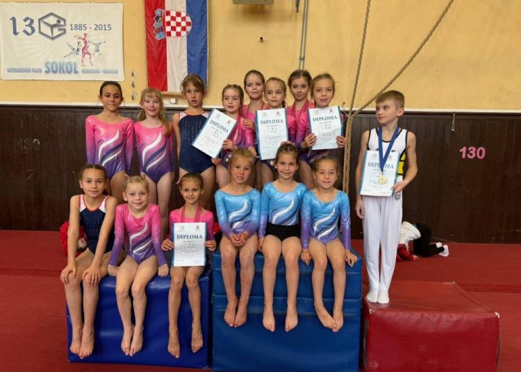 Odličan nastup gimnastičarki Viškova u Karlovcu