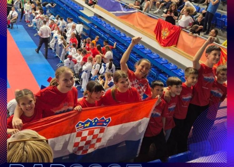 Mladi karatisti Krk Croatije Adrian Badurina i Karmen Šajatović srebrni na Balkanskom prvenstvu u Baru