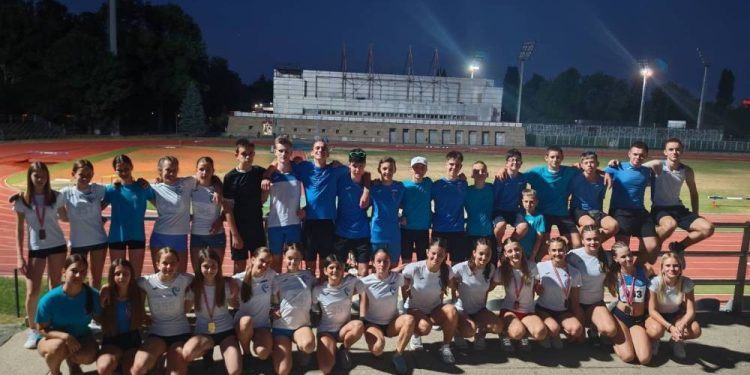 19 medalja atletičara Kvarnera na PH za kadete i mlađe kadete