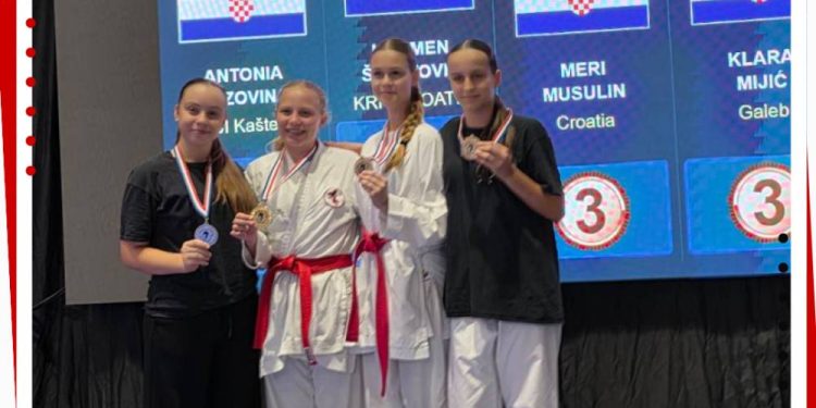 “Žetva” medalja Karate kluba Krk Croatia na Međimurje Openu