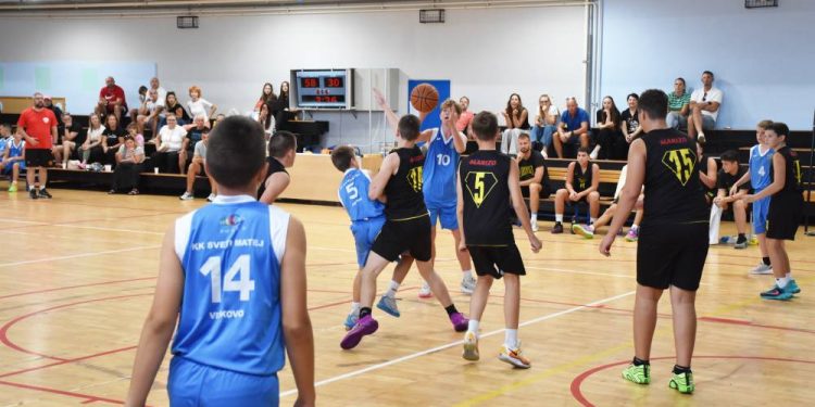 Mladi košarkaši Svetog Mateja, Krka i Zameta okupili se na Turniru prijateljstva