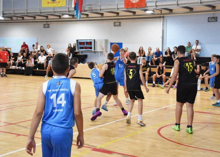 Mladi košarkaši Svetog Mateja, Krka i Zameta okupili se na Turniru prijateljstva