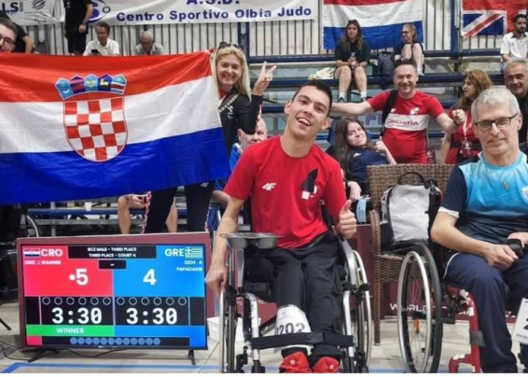 Luka Wagner treći na boccia challengeru u Italiji!