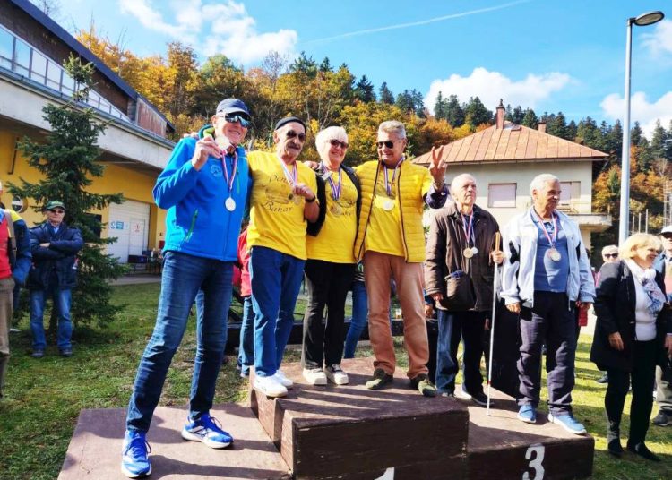 Veliki odaziv na 8. Hrvatski festival sportske rekreacije za osobe starije dobi u Delnicama