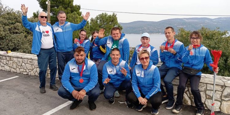 Devet medalja Paraatletskog kluba Srce Rijeka u šestom kolu Hrvatske paraatletske lige