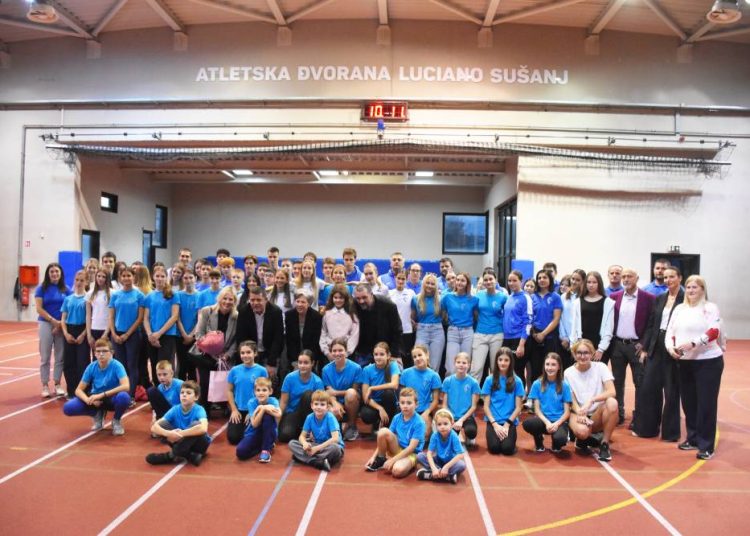 Atletska dvorana Kantrida dobila ime velikog atletičara i čovjeka Luciana Sušnja