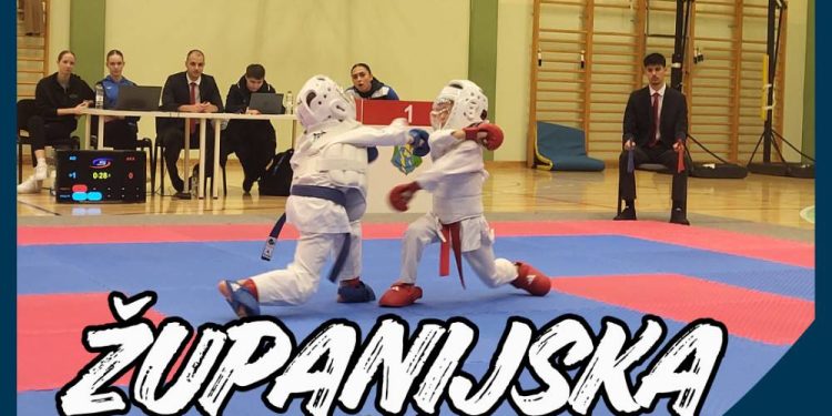 Krčani uspješni u prvom kolu Županijske lige u karateu