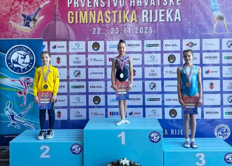 Veliki uspjeh gimnastičarke Viškova Eve Glavine na PH u višeboju