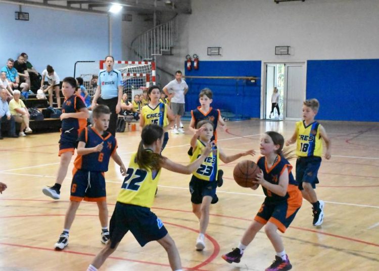 “Minići” lošinjske Jadranke najuspješniji u četvrtom krugu Mini-basket lige PGŽ