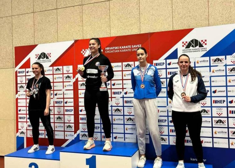 Karate klub Viškovo niže uspjehe: medalje oko vrata od najmlađih do kategorije U21!