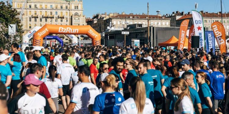 Rijeka istrčala B2Run: Više od 1.400 sudionika pokazalo sjajnu energiju i timski duh